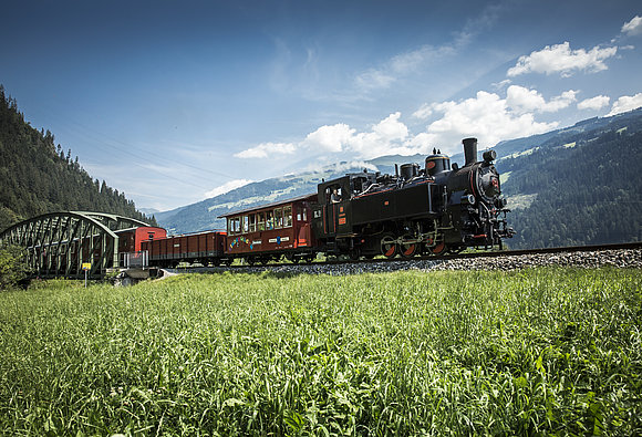 Historische Dampfeisenbahn, Zillertalbahn | ©zillertaltourismus / Bernhard Huber